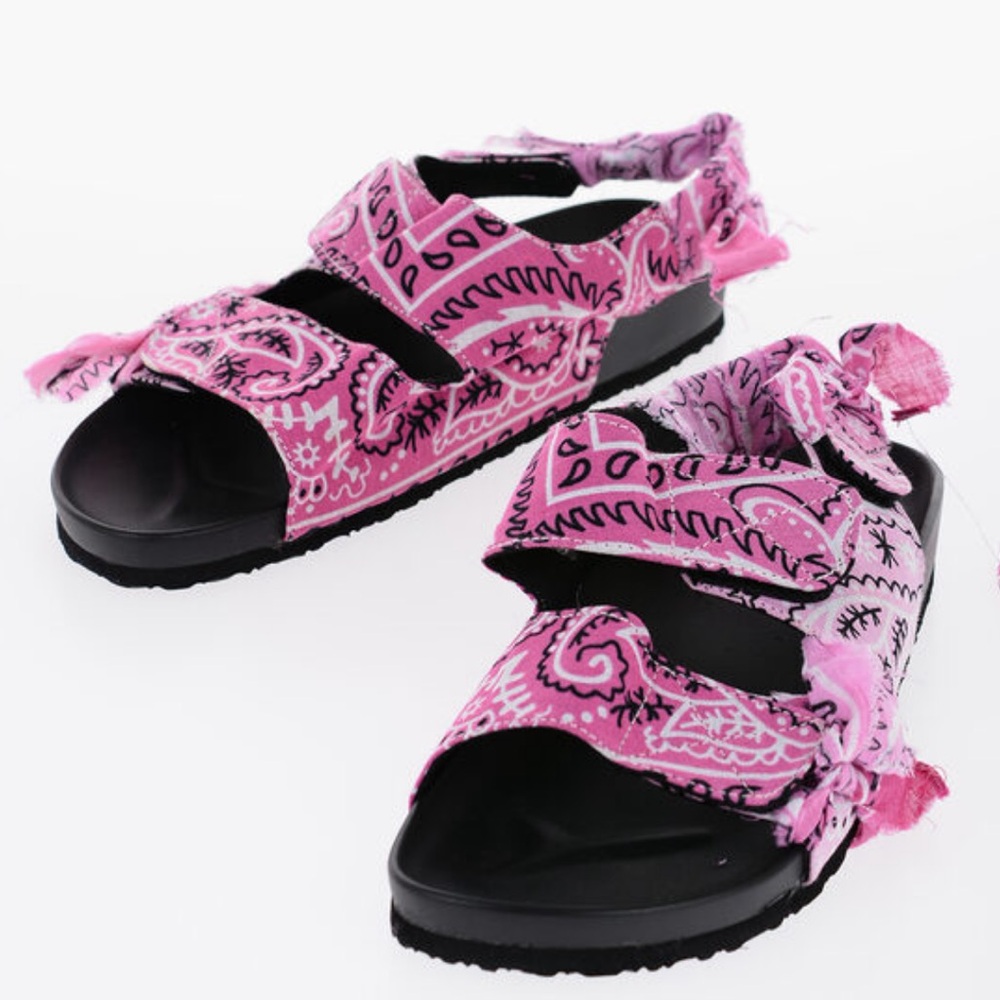 Arizona Love Apache Pink Bandana Sandals Size 41